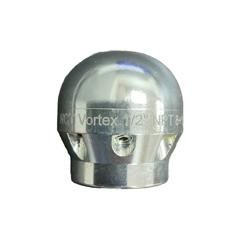 1/2″ Vortex Ball Jet Steering Nozzle For Large-Diameter Pipe Cleaning 1