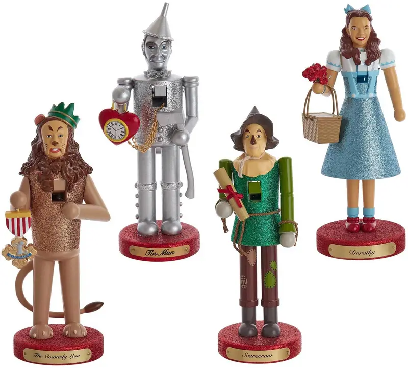 10-Inch Wizard Of Oz Themed Nutcracker Set By Kurt S. Adler 1