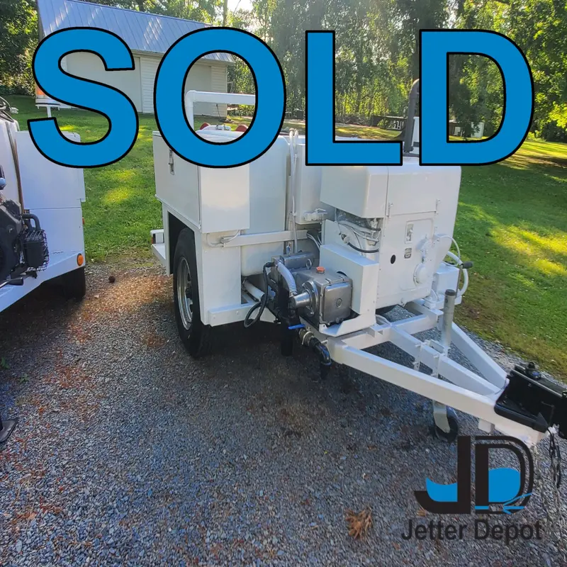1998 U.S. Jetting 4014-300 Trailer Jetting System 1