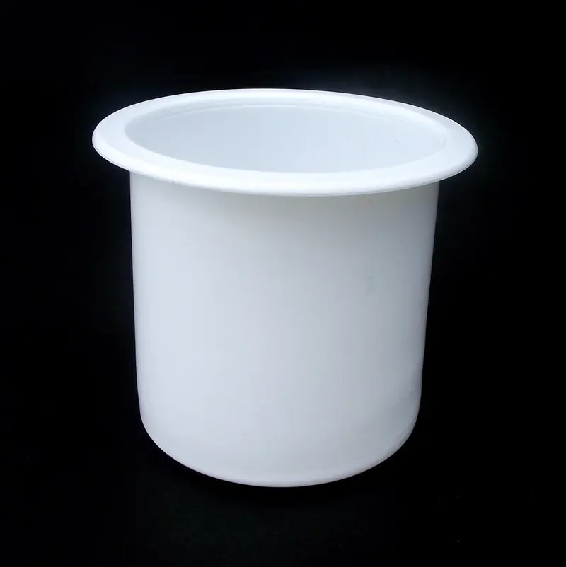 2-7/8" White Universal Cup Holder For Rvs, Boats, Sofas, Pool Tables, Patios, Cars, Decks, And Trailers 1