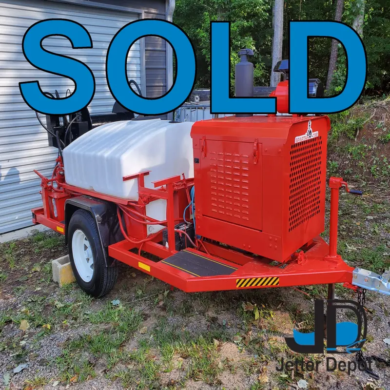 2000 Spartan 798 Legacy Trailer Jetting Unit 1