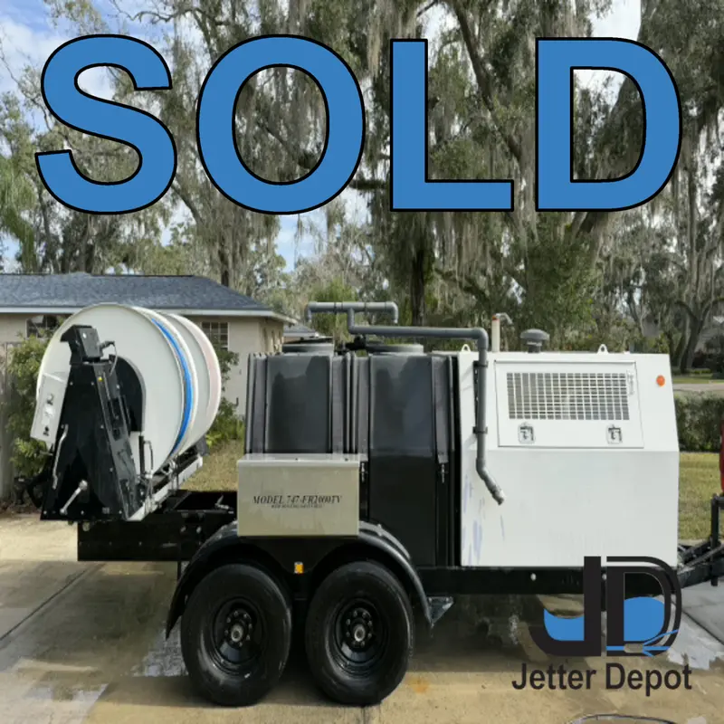 2004 Sewer Equipment Co. Of America 747-Fr 2000 Trailer Jetter 1