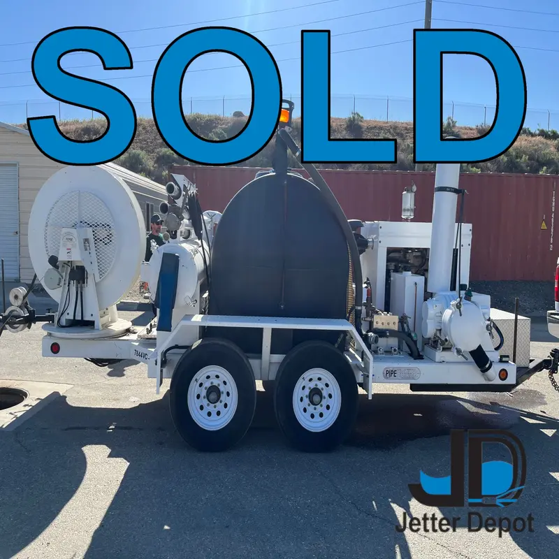2006 Pipehunter Jet/Vac Trailer Unit For Drain Cleaning 1