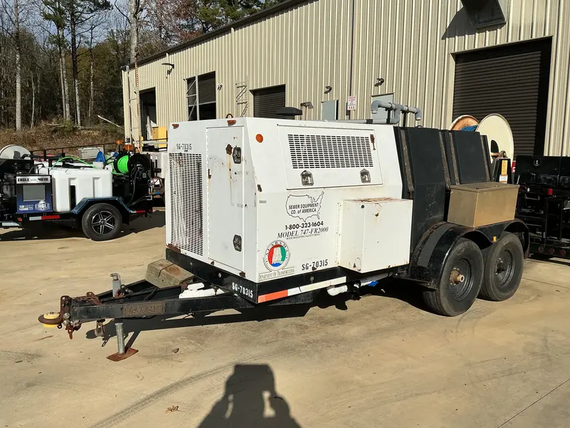2006 Sewer Equipment Co. Of America 747-Fr 2000 Trailer Jetter (Model Wo-4003) 1