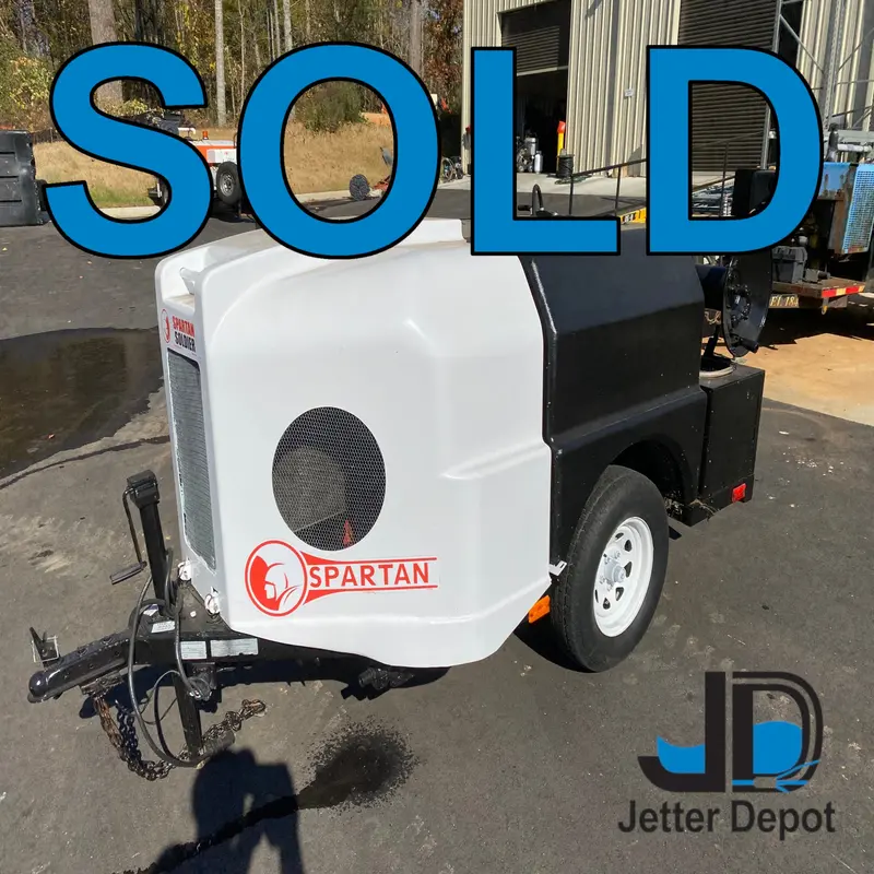 2012 Spartan Soldier Mobile Jetting Trailer Unit 1