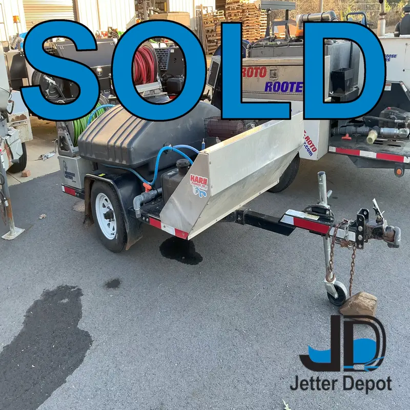 2014 Mongoose 123 Trailer-Mounted Jetter With Wireless Remote 1