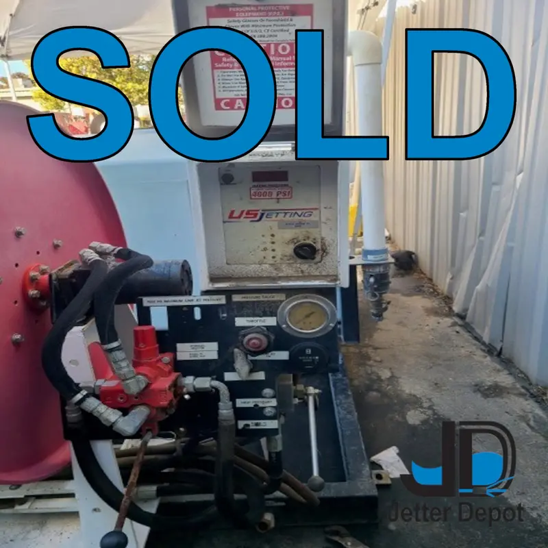 2014 U.S. Jetting 4018-300 Enclosed Trailer Jetter System 1