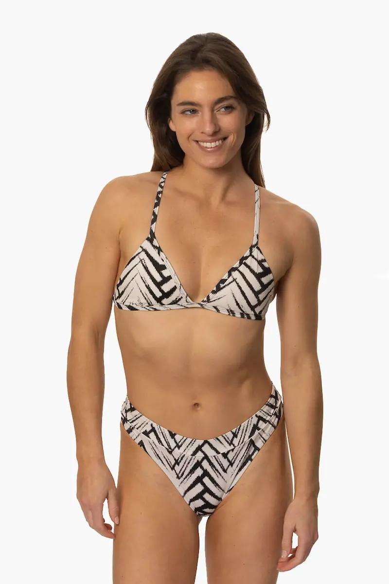Alanna Bikini Bottom In Pacific Print 1