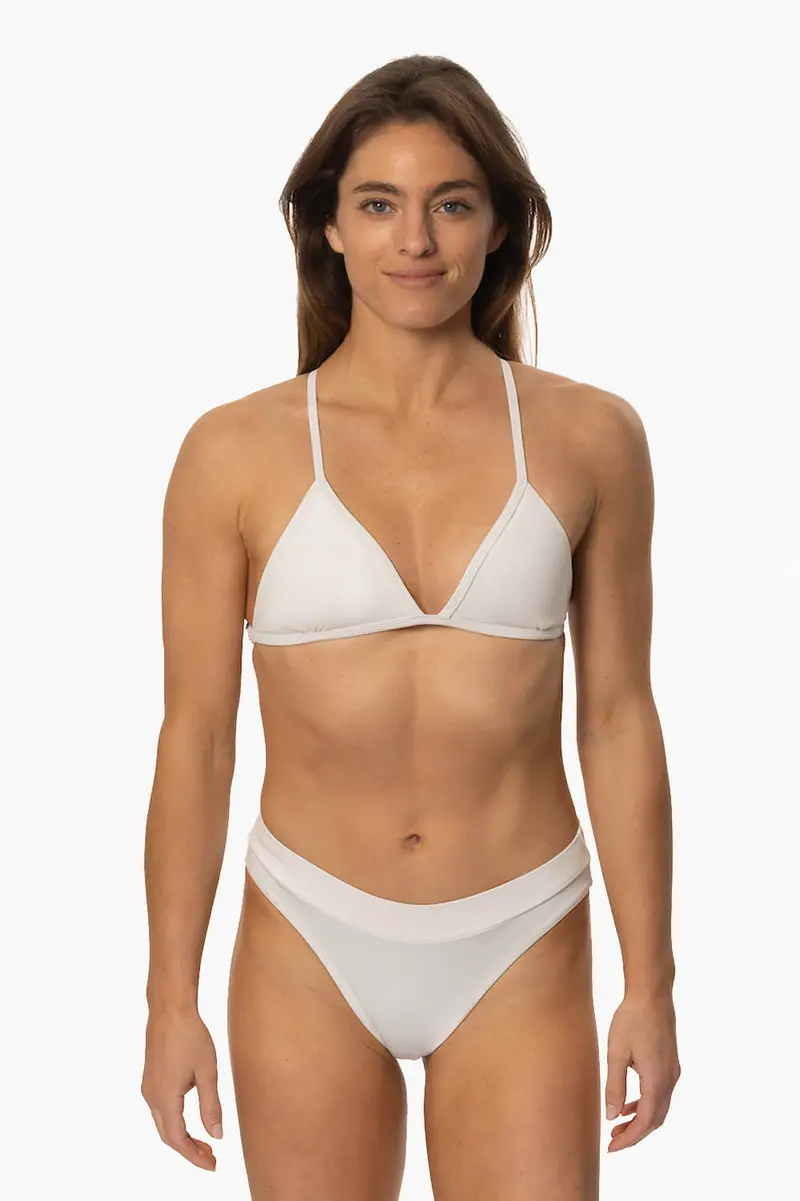 Alanna Bikini Bottom In Pure White 1