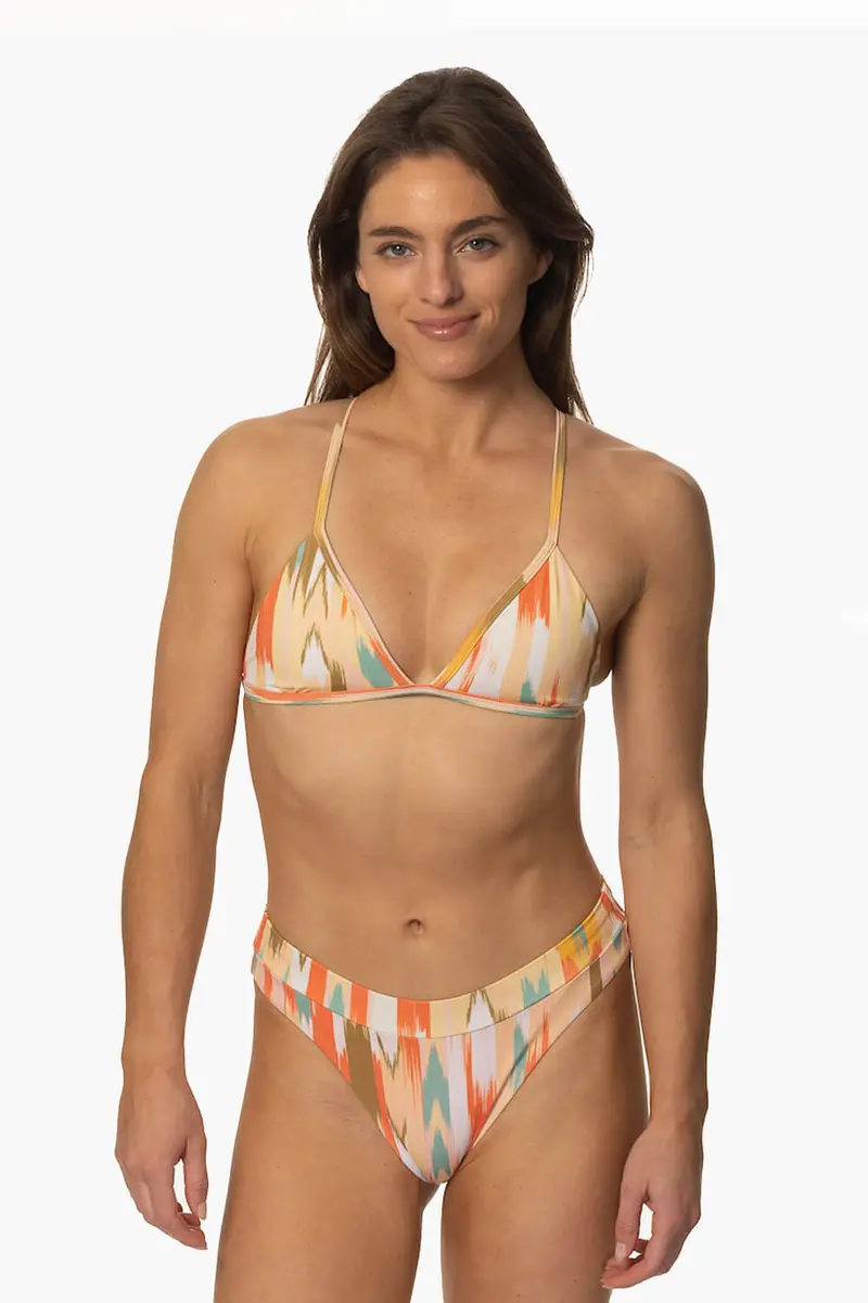 Alanna Retro Bikini Bottom In Zuma Print 1