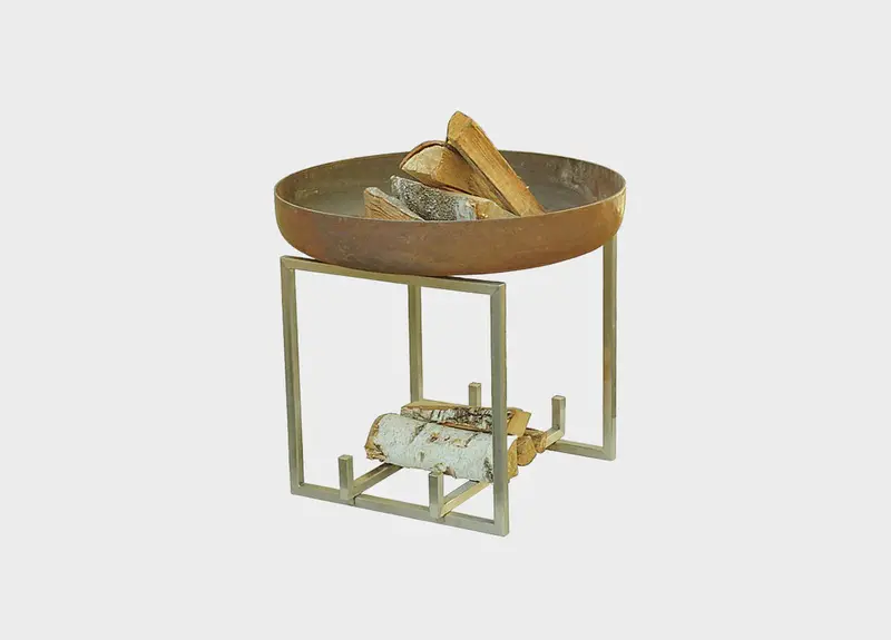 Alfred Riess Hekla Medium Steel Fire Pit 1