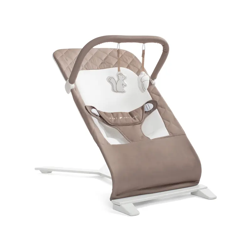 Alpine Organic Foldable Bouncer For Home And Travel 1