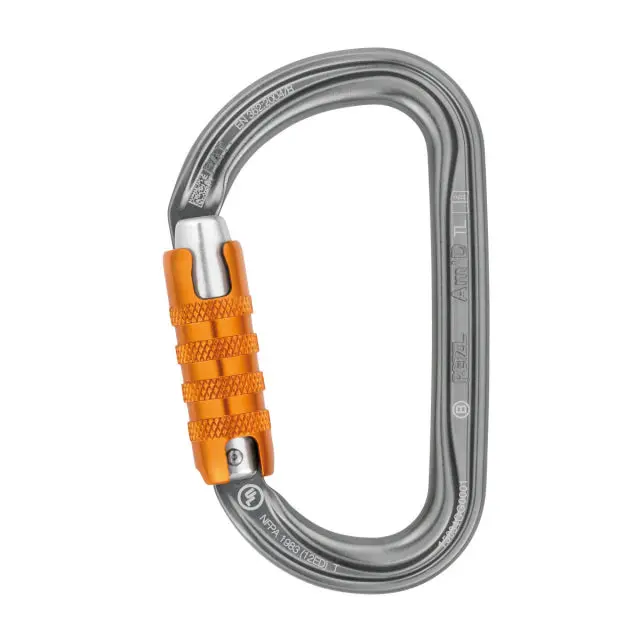 Amd Triact-Lock Carabiner – Auto-Locking Aluminum Climbing Clip 1