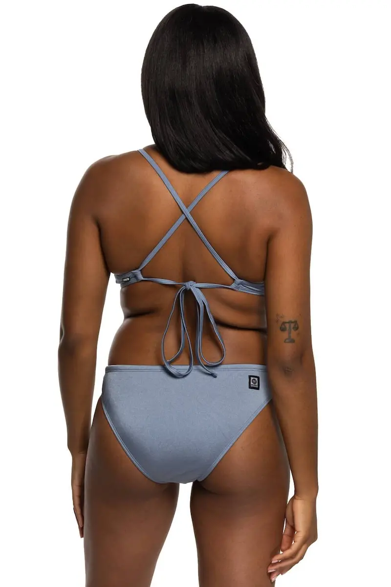 Andy Shimmer Bikini Bottoms – Metallic Finish 1