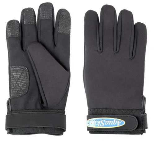 Aquaskinz Black Thunder Fishing Gloves – Small 1