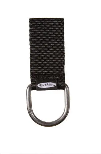 Aquaskinz Stainless Steel Wader Belt D-Ring 1