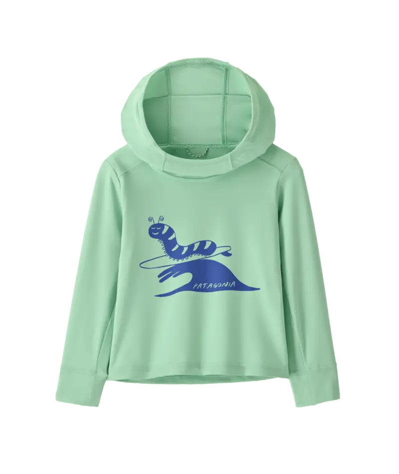 Baby Hooded Cap-Sleeve Sweatshirt 1