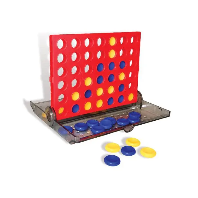 Backpack-Friendly 4-In-A-Row Magnetic Travel Game 1