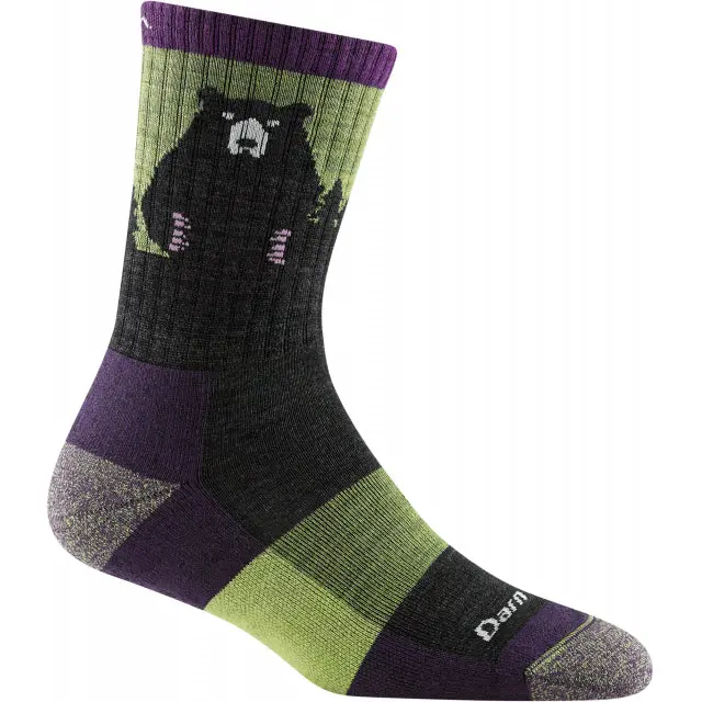 Bear Town Micro Crew Sock – Lightweight Cushion For Casual Hikes