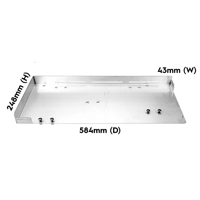 Beefeater 1200 Side Heat Shield – Stainless Steel Protection Panel 1
