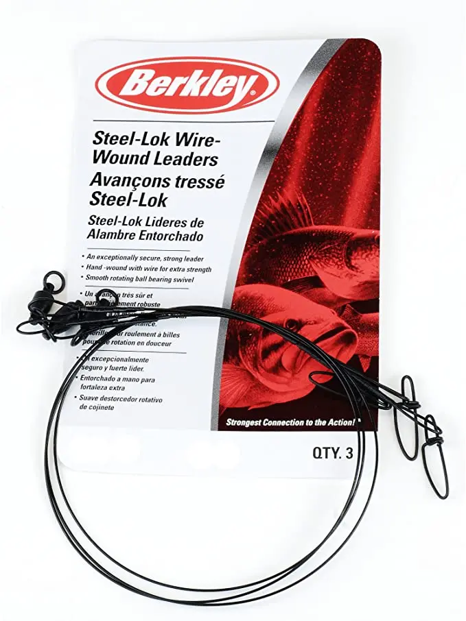 Berkley Steelon Wire-Wound Leader – Size 12 1