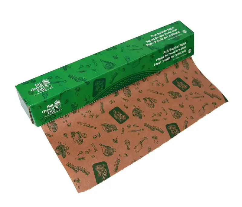 Big Green Egg Pink Butcher Paper Roll – 23M Food-Grade Wrap 1