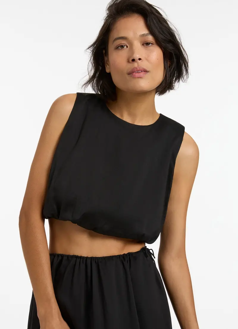Black Jetset Shell Top 1