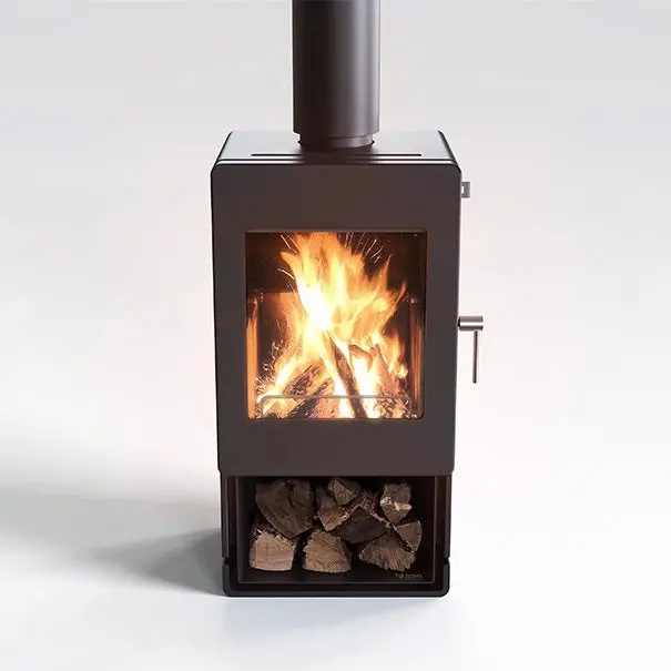 Blaze B400 Portrait-Style Woodstacker Fireplace 1