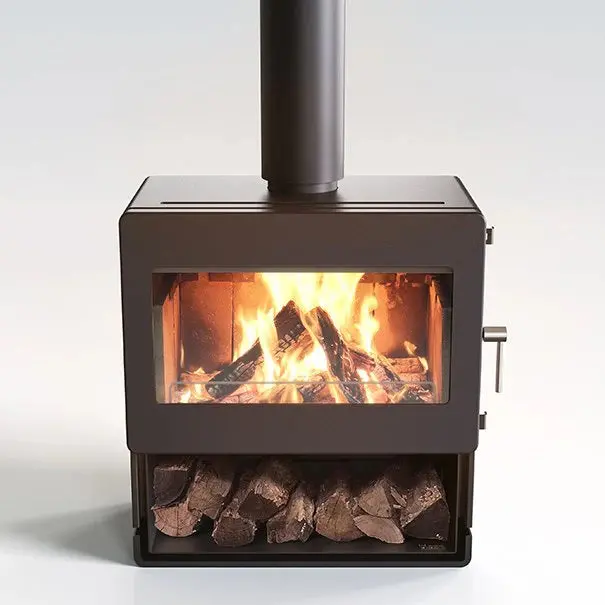 Blaze B700 Landscape-Oriented Woodstacker Fireplace 1