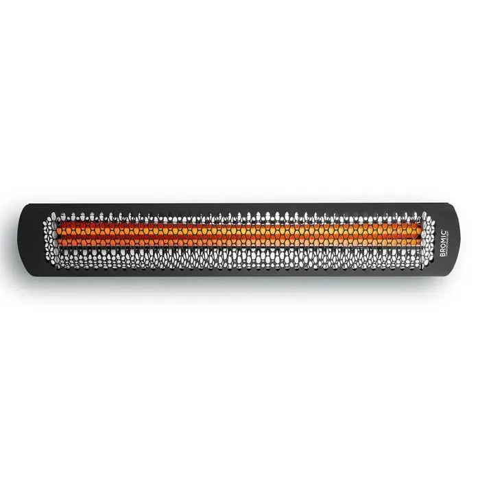 Bromic Tungsten 2Kw Black Electric Outdoor Heater 1