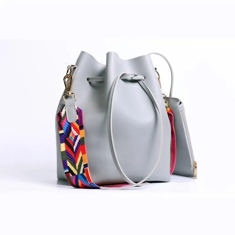 Colorful Pu Leather Bucket Bag – Crossbody & Messenger Shoulder Bag For Women 5