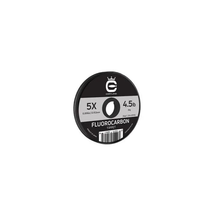 Cortland 5X Fluorocarbon Tippet – Spool Or Cut Length 1