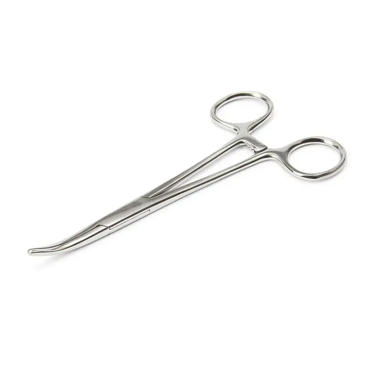 Cortland Curved-Jaw Forceps – Stainless Steel, Angler Tool 1