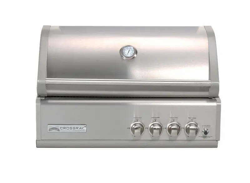 Crossray 4-Burner Built-In Gas Barbecue Grill 1