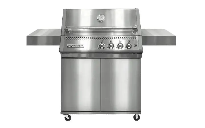 Crossray Xplor Gas Bbq With Mobile Trolley Stand 1