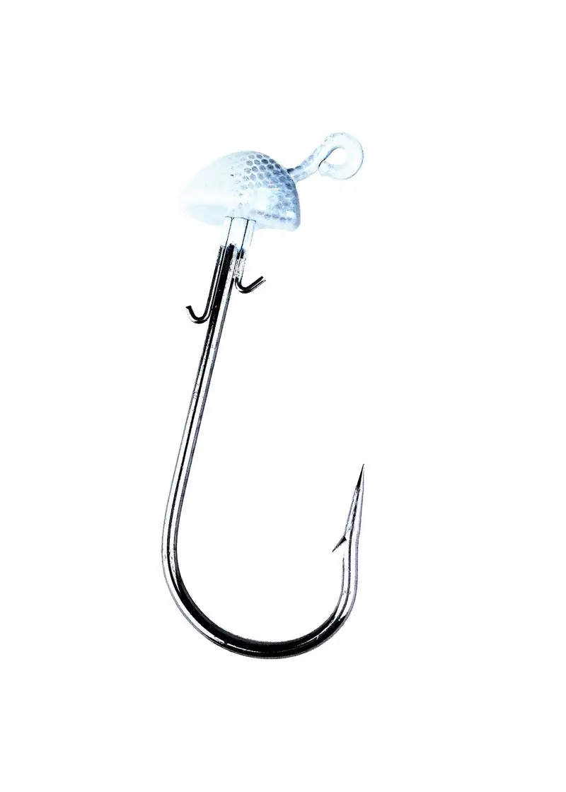 Custom 4/0 Long-Shank Swim Bait Jig Head – 2-Pack 1