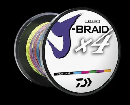 Daiwa J-Braid X4 Superline – 3300-Yard Spool, Ultra-Thin Braided Fishing Line 1
