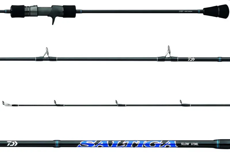 Daiwa Saltiga Slow Pitch Jigging Rod With Titanium Oxide Guides 1