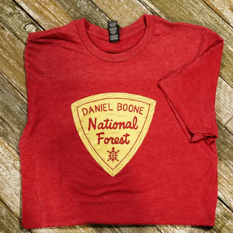 Daniel Boone Heritage Logo T-Shirt – Classic Americana Style