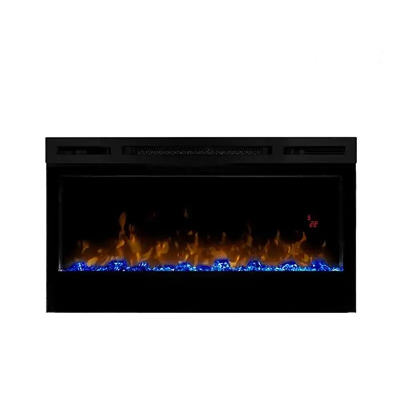 Dimplex 34" Wall-Mounted Prism Electric Fireplace With Ambient Glow 1