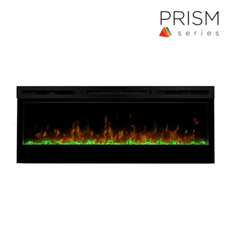 Dimplex 50" Wall-Mounted Prism Electric Fireplace With Realistic Flame Effect 1