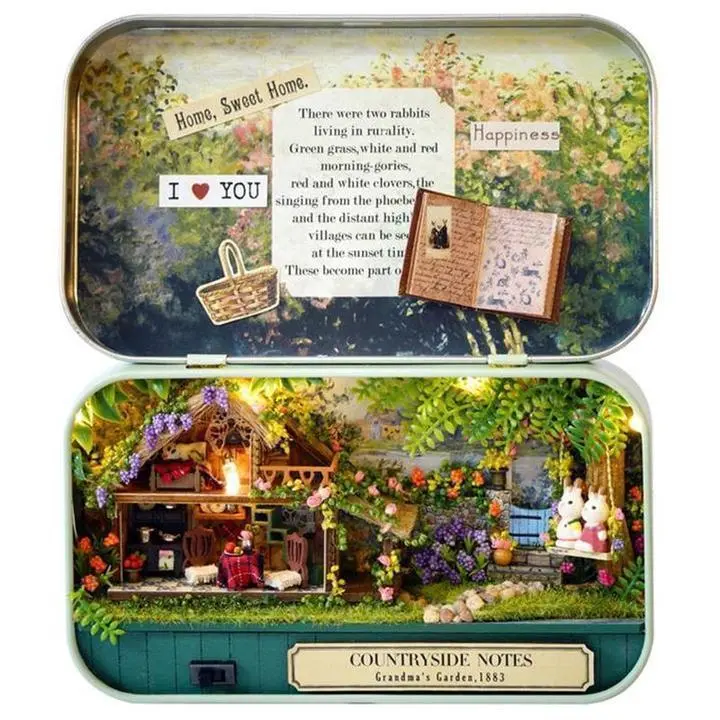Diy Miniature Theater Kit – Retro-Inspired Craft Project 1