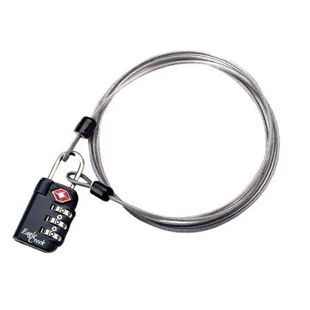 Eagle Creek Tsa-Approved 3-Dial Combination Lock With Cable 1