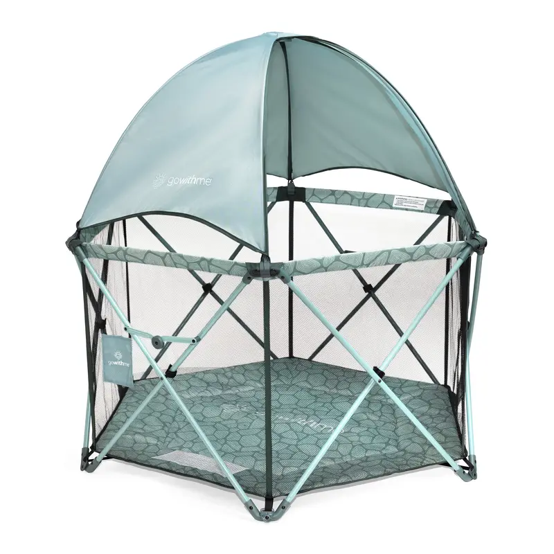 Eclipse Deluxe Playard – Convertible Portable Enclosure With Canopy And Storage 1