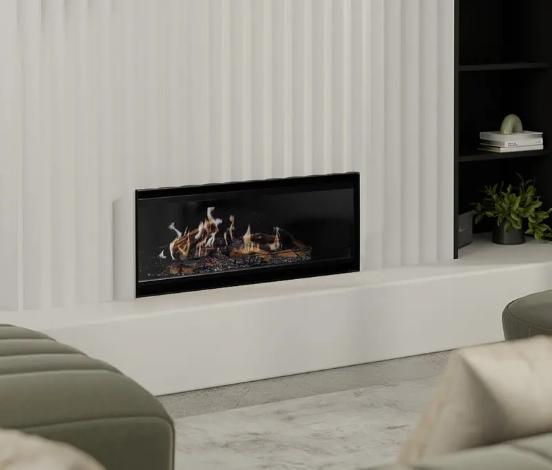 Escea Le1000 Mk2 Built-In Electric Fireplace – Clearance Sale 1