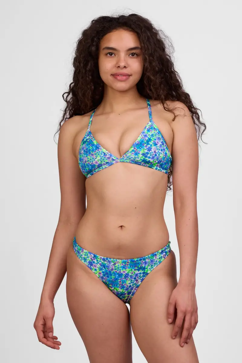 Europe Women’S Bikini Bottom – Flower Field Design 1
