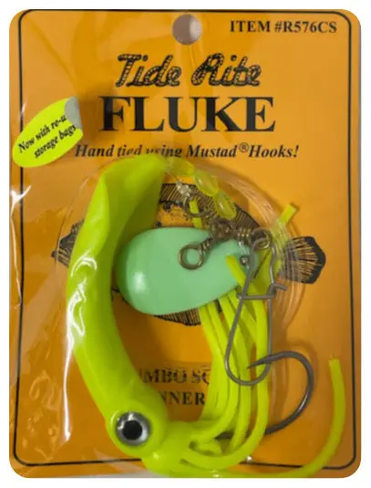 Fj Neil / Tide Rite Squid Spinner Fluke Rig (Model R576) 1
