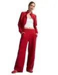 Flow-Inspired Piped Wide-Leg Pants 1