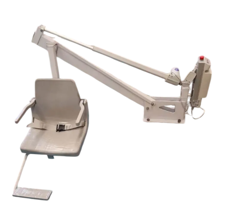 Global Pool Products Legend Series L-350R2 Ada Pool Lift – 350 Lb Load, Non-Rotating, No Anchor Needed 1