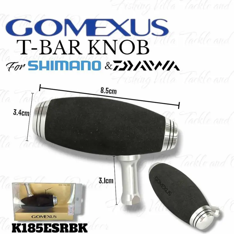 Gomexus T-Bar Eva Power Knob – Ergonomic Grip Upgrade For Electric Reels 1